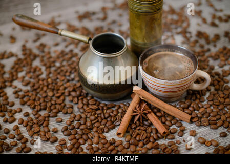 Antica Macina caffè Foto stock - Alamy