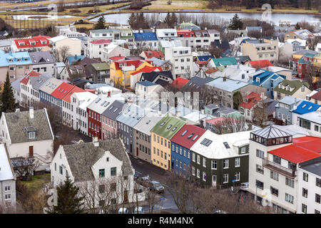 Reykjavik Islanda Foto Stock