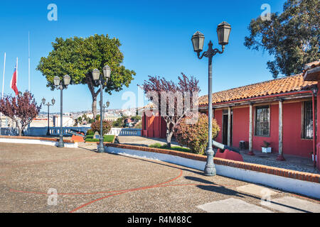 Signore Cochrane Museum - Valparaiso, Cile Foto Stock