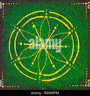 Anahata Chakra del Cuore Foto Stock