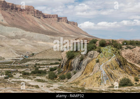 Scenario di band-e-Amir lago in Afghanistan Foto Stock