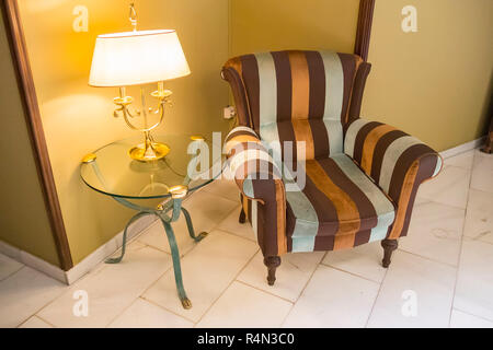 Decorate Vintage home corner Foto Stock