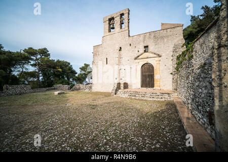 Chiesa di Sant'Orsola, Erice, in Sicilia, l'Italia, l'Europa. Foto Stock