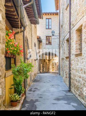 Bettona, pittoresco paesino della provincia di Perugia. Umbria, Italia centrale. Foto Stock