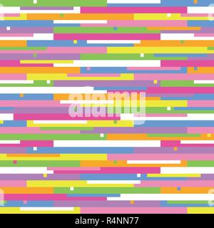 Strisce colorate disegno astratto Illustrazione Vettoriale