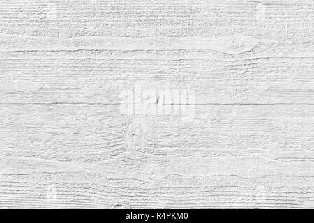 Legno texture bianche di gesso Foto Stock