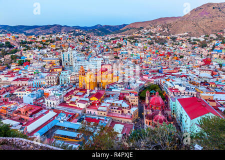 Università Tempio Companiia Madonna Basilica Guanajuato Messico Foto Stock