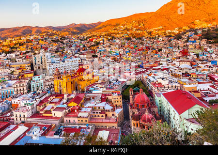 Università Tempio Companiia Madonna Basilica Guanajuato Messico Foto Stock