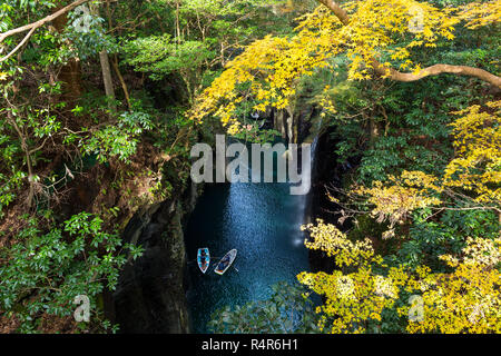 Takachiho Gorge in Giappone Foto Stock