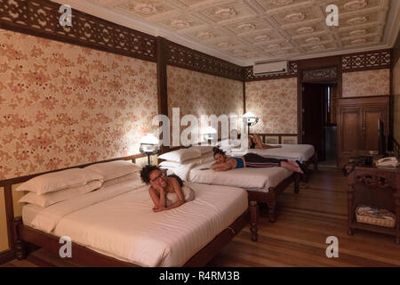 Storico insediamento spagnolo resort hotel La Casas De Filipinas Foto Stock