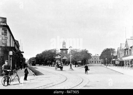 Market Hall, Lytham St Annes all'inizio degli anni '1900 Foto Stock