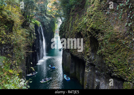 Giapponese Takachiho Gorge Foto Stock