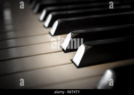 Vintage pianoforte Foto Stock