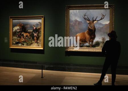 Landseers è il monarca del Glen .La Galleria Nazionale Foto Stock