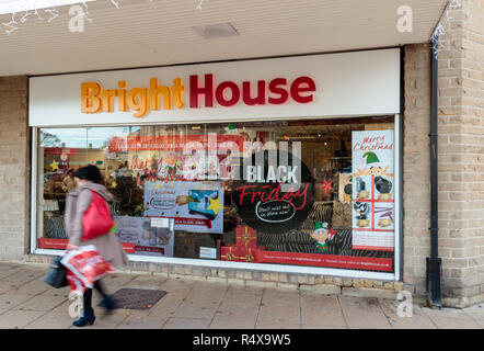 BrightHouse store, Longcauseway, Dewsbury Foto Stock