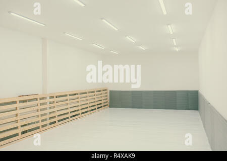 Palestra per arti marziali training con tatami. Foto Stock