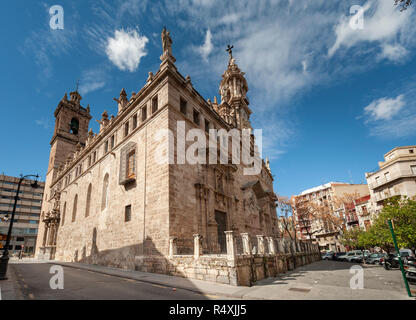 Església de Sant Joan del Mercat Valencia Spagna Iglesia de los Santos Juanes Foto Stock