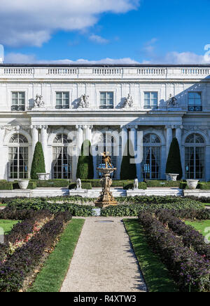 Rosecliff Mansion Museum, 1902, Newport Rhode Island, Stati Uniti d'America. Foto Stock