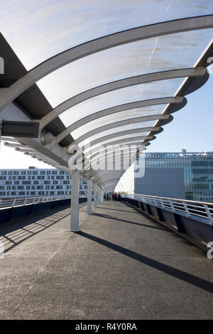 Bells ponte, sul fiume Clyde, Glasgow, Scotland, Regno Unito Foto Stock