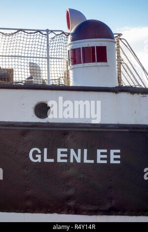 Il Glenlee (Barca) Nave da carico al Riverside Museum di Glasgow, Scotland, Regno Unito Foto Stock