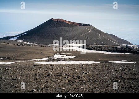 Il monte Etna, Sicilia, Italia, Europa. Foto Stock