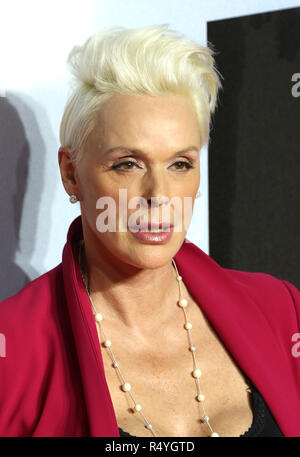 Londra, Regno Unito. 28 Novembre, 2018. Brigitte Nielsen, Creed II - Premiere europeo, BFI IMAX, LONDRA, REGNO UNITO, 28 novembre 2018, Foto di Richard Goldschmidt Credito: ricca di oro/Alamy Live News Foto Stock