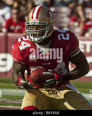 San Francisco, California, Stati Uniti d'America. 8 Novembre, 2009. Diyral Briggs Domenica, 8 novembre 2009 a Candlestick Park di San Francisco, California. Titans sconfitto il 49ers 34-27. Credito: Al di Golub/ZUMA filo/Alamy Live News Foto Stock