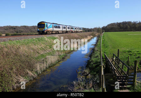 A 185 capi passato Black Dyke nr Arnside su la costa del Cumbria. Foto Stock