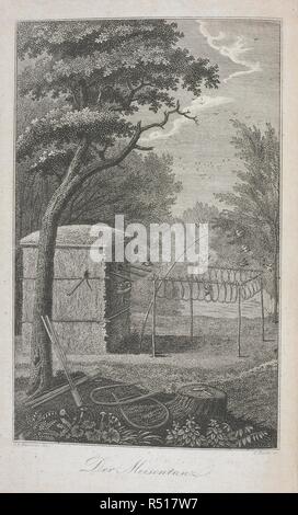 Der meisentanz. Un uccello house. J. A. Naumann ... Naturgeschichte der VoÌˆgel Deutschlands, nach eigenen Erfahrungen entworfen. Durchaus umgearbeitet, ... sehr vermehrt ... und ... aufs Neue herausgegeben von ... J. F. Naumann. (Fortsetzung der NachtraÌˆge, ZusaÌˆtze und Verbesserungen von Dr. J. H. Blasius, il Dott. E. Baldamus und Dott F. Sturm.) [Con le piastre colorate.]. Leipzig ; Stuttgart, 1822-60. Fonte: 1257.h.1-13, vol.V, frontespizio. Lingua: tedesco. Autore: Naumann, Johann Andreas. Foto Stock