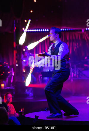 La Clique Noel parte Deux Foto Stock