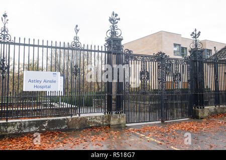 Robin Harper, presidente ad interim del Astley Ainslie comunità di fiducia che vuole assumere il sito ospedaliero per la comunità quando si va per sal Foto Stock