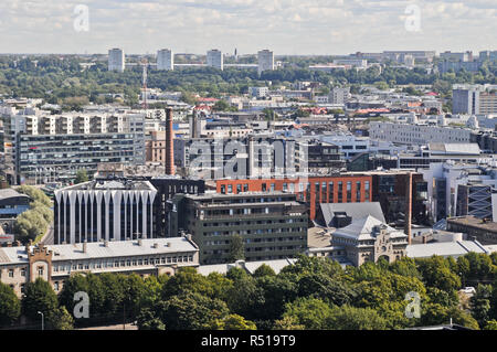 Vista panoramica di Tallinn, Estonia Foto Stock