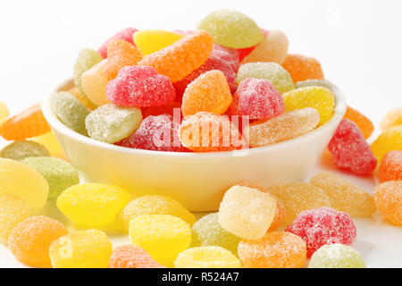 Gummy caramella di frutta Foto Stock