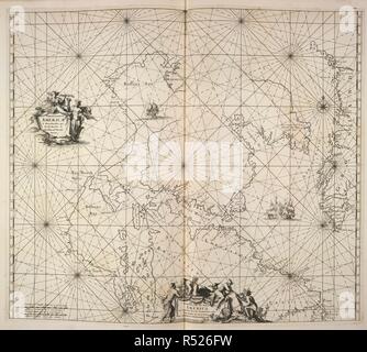 La Groenlandia e il Canada. [Un atlante marittimo del mondo, da] F. de Wit. Scheda. Amsterdam : Frederick de Wit, [1690]. Mappa di Groenlandia e Canada. Immagine presa da [un atlante marittimo del mondo, da] F. de Wit. Tabulae Maritimae, ofte Zee-Kaerten. Originariamente pubblicato/prodotto in Amsterdam : Frederick de Wit, [1690]. . Fonte: maps.7.tab.105, 19. Foto Stock