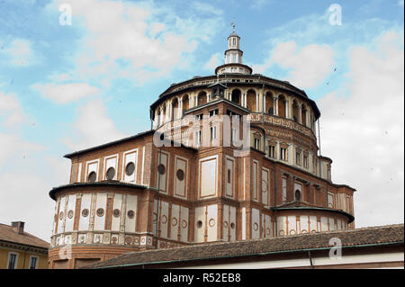 Chiesa di Santa Maria delle Grazie la Madonna della Grazia, Milano, Italia Foto Stock