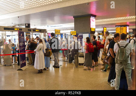 Italia Lazio Roma Stazione Termini, terminale. Foto Stock