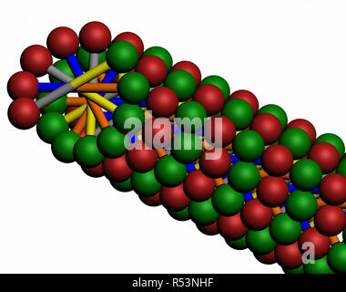 Sostanza genetica esentati Foto Stock