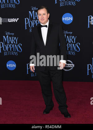 Hollywood, CA, Stati Uniti d'America. 29 Nov, 2018. 29 Novembre 2018 - Hollywood, California - Jeremy Swift. ''Mary Poppins restituisce " Los Angeles Premiere tenutosi presso il Teatro Dolby. Photo credit: Birdie Thompson/AdMedia Credito: Birdie Thompson/AdMedia/ZUMA filo/Alamy Live News Foto Stock