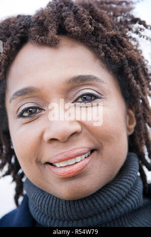 Ritratto di una donna matura Foto Stock