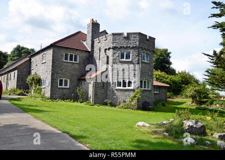 Bed and Breakfast a isola di Caldey, vicino Tenby, Wales, Regno Unito Foto Stock