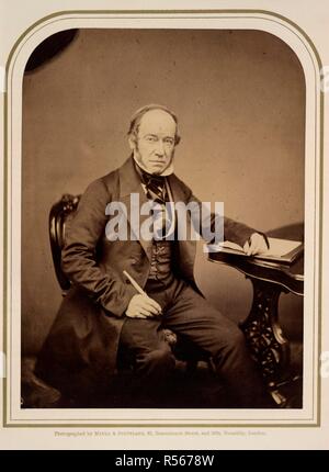 Charles Abbott, primo Baron Colchester (1757-1829). Inglese giurista e politico. Ritratto. Ritratti fotografici di celebrità viventi eseguiti da Maull e Polyblank; con note biografiche da E. W. [e altri]. Londra, 1856-1859. Fonte: 10804.f.6. Lingua: Inglese. Foto Stock