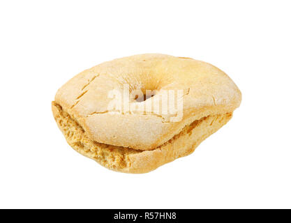 L'anello a forma di rotolo di pane Foto Stock