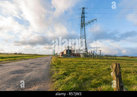 Potenza della Frisia orientale Foto Stock