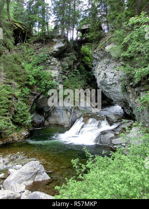 Alto ponte gorge Foto Stock