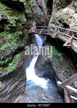 Raggaschlucht Foto Stock