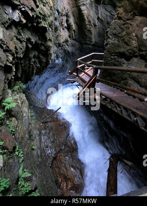 Raggaschlucht Foto Stock