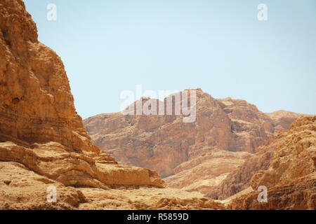 Montagna nel deserto Foto Stock