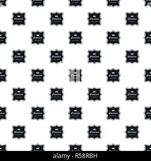 Etichetta Premium modello vettore senza soluzione di continuità geometrica ripetizione per qualsiasi web design Illustrazione Vettoriale