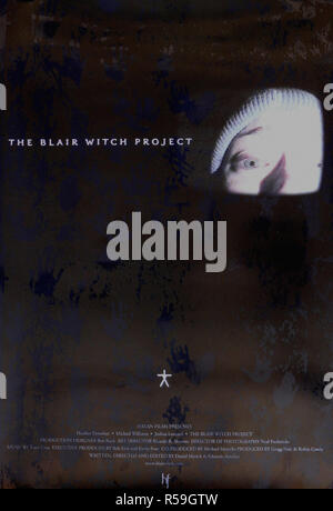 Blair Witch Project - originale poster del filmato Foto Stock