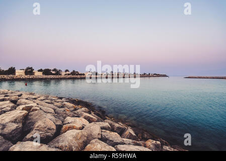 Golfo Arabico in Al Hamra Village Foto Stock